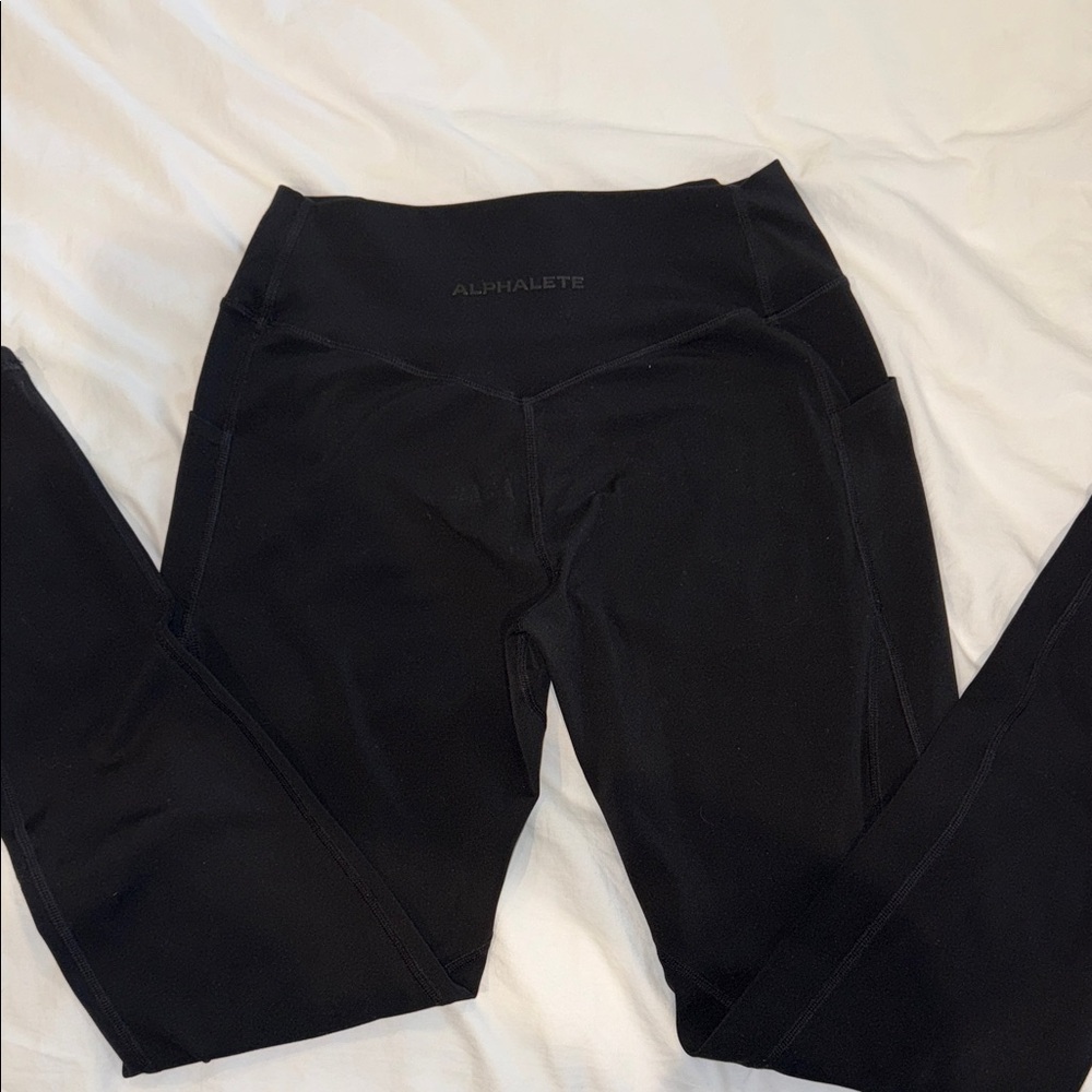 Alphalete womens black Leggings
